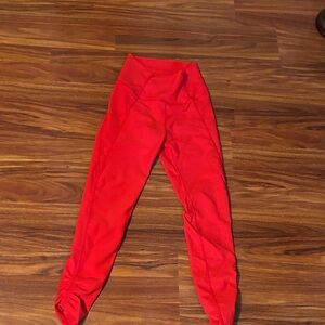 Red Women's Leggings